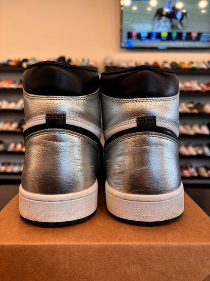Jordan 1 Silver Toe Size 12 (13.5W) Pre-Owned (No Box)