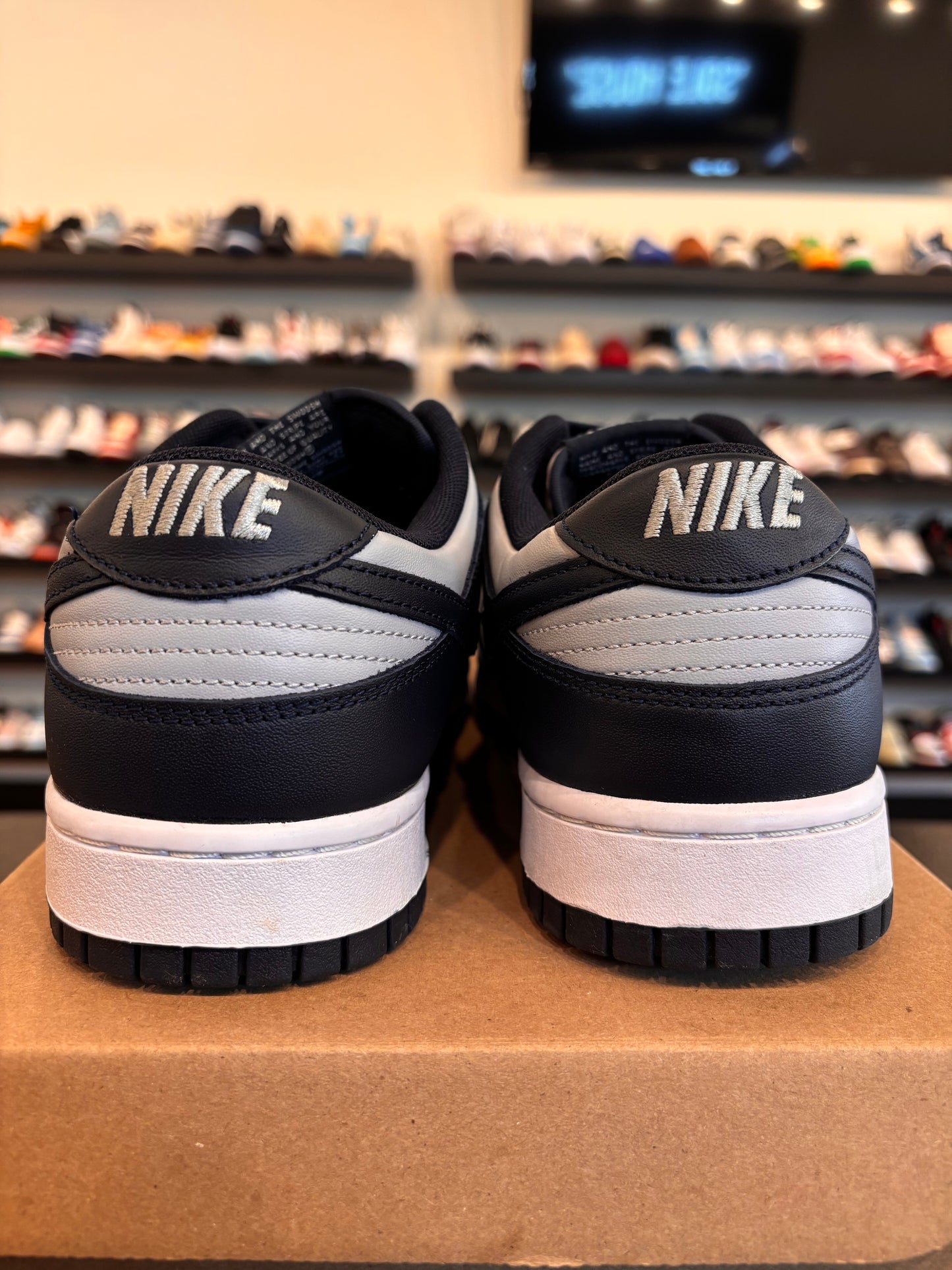 Nike Dunk Low Georgetown Size 11.5 Pre-Owned (No Box)
