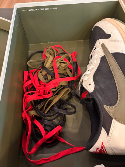 Jordan 1 Low Travis Scott Olive Size 11.5 (13W) Pre-Owned