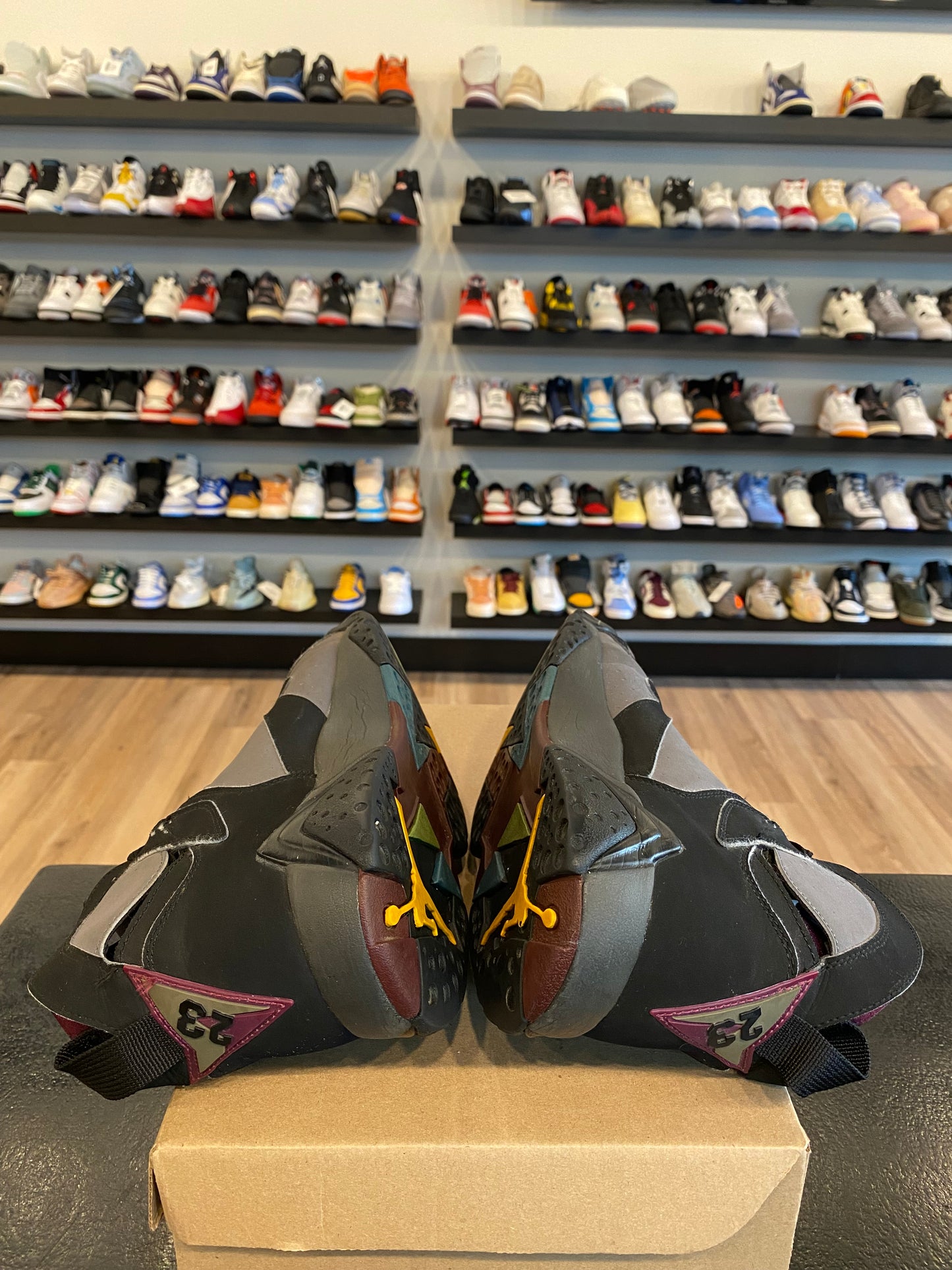 Jordan 7 Bordeaux 2015 Size 10.5 Pre-Owned (No Box)