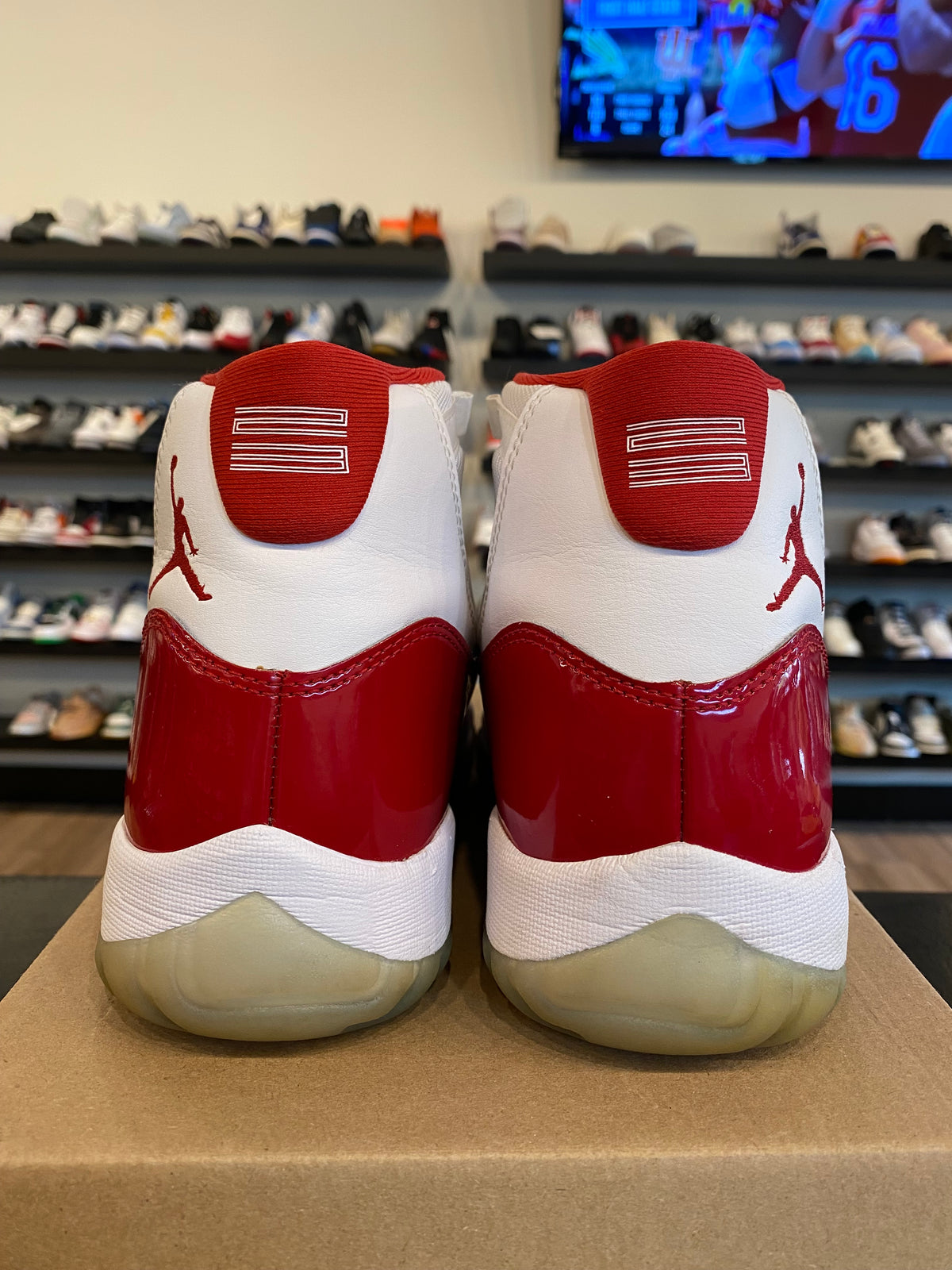 Jordan 11 Cherry 2022 Size 10 Pre-Owned (No Box)