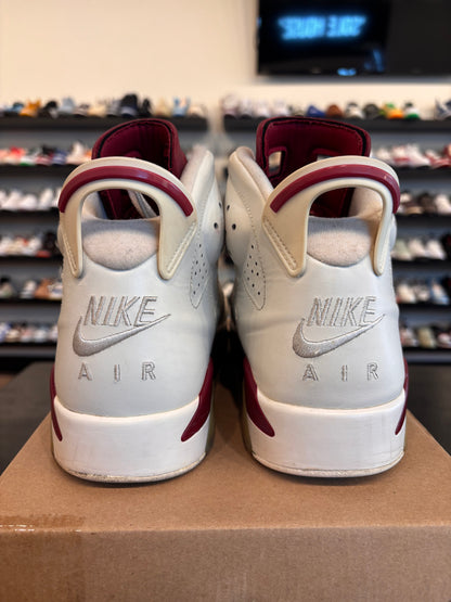 Jordan 6 Maroon Size 11 Pre-Owned (No Box)