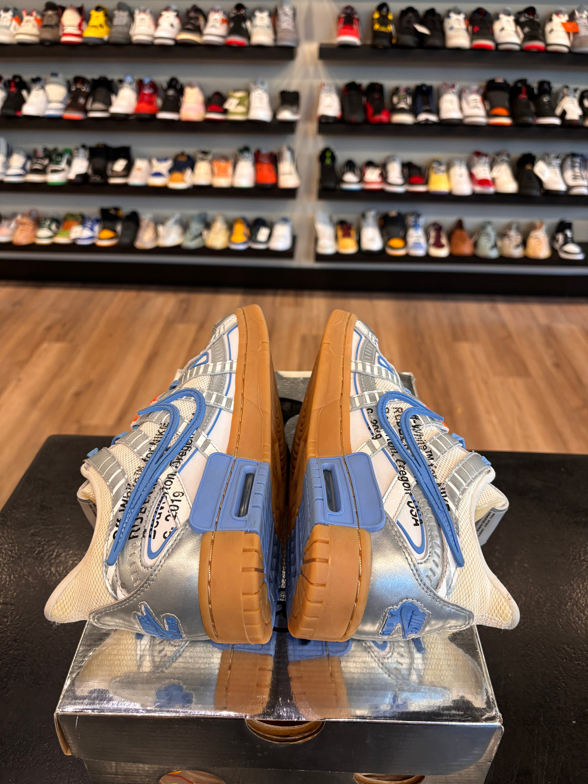 Nike Off-White Rubber Dunk UNC Size 7.5 Pre-Owned