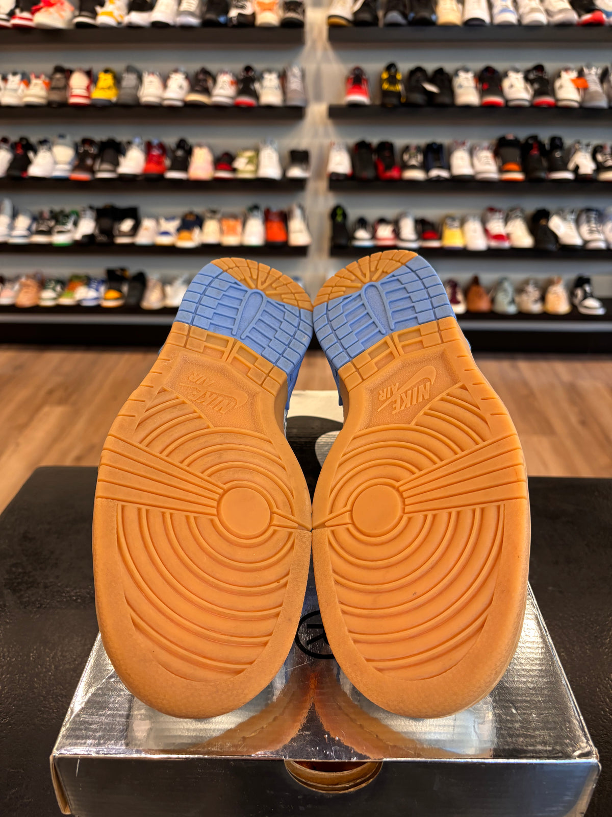Nike Off-White Rubber Dunk UNC Size 7.5 Pre-Owned