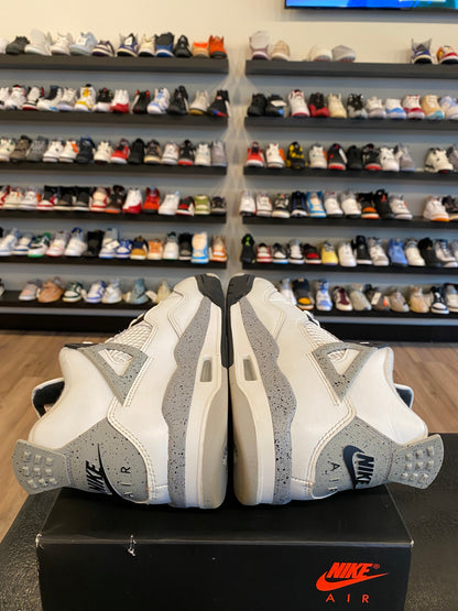 Jordan 4 White Cement 2025 Size 7Y (8.5W) Pre-Owned
