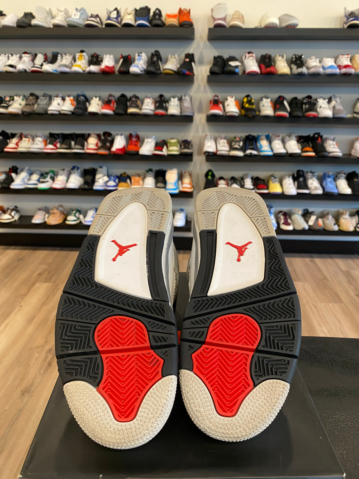 Jordan 4 White Cement 2025 Size 7Y (8.5W) Pre-Owned
