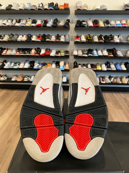 Jordan 4 White Cement 2025 Size 7Y (8.5W) Pre-Owned