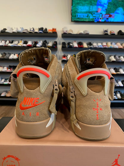 Jordan 6 Travis Scott British Khaki Size 10.5 Pre-Owned