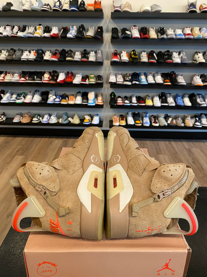 Jordan 6 Travis Scott British Khaki Size 10.5 Pre-Owned