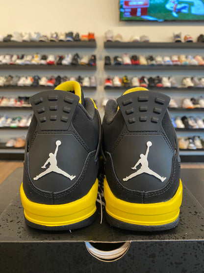 Jordan 4 Yellow Thunder Size 5.5Y (7W) Pre-Owned