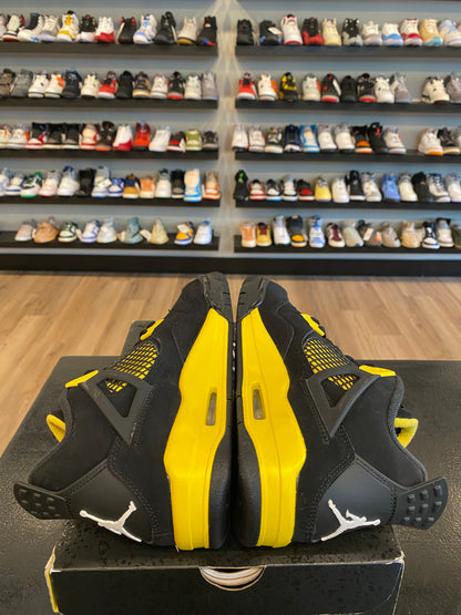 Jordan 4 Yellow Thunder Size 5.5Y (7W) Pre-Owned