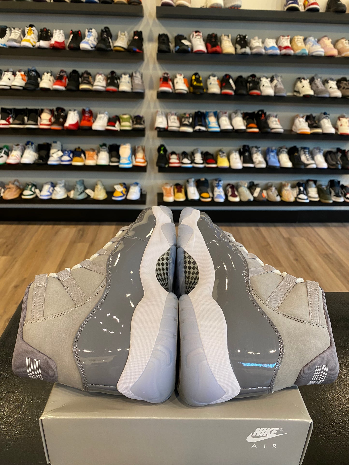 Jordan 11 Cool Grey 2021 Size 9 Pre-Owned