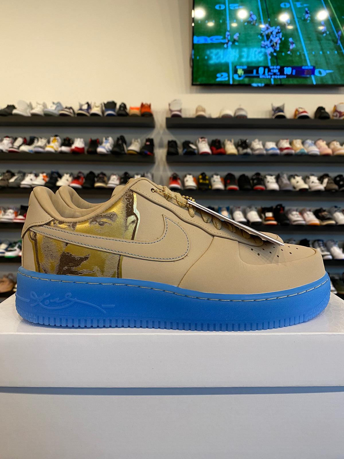 Nike Air Force 1 Low Kobe Linen Size 9.5 Brand New