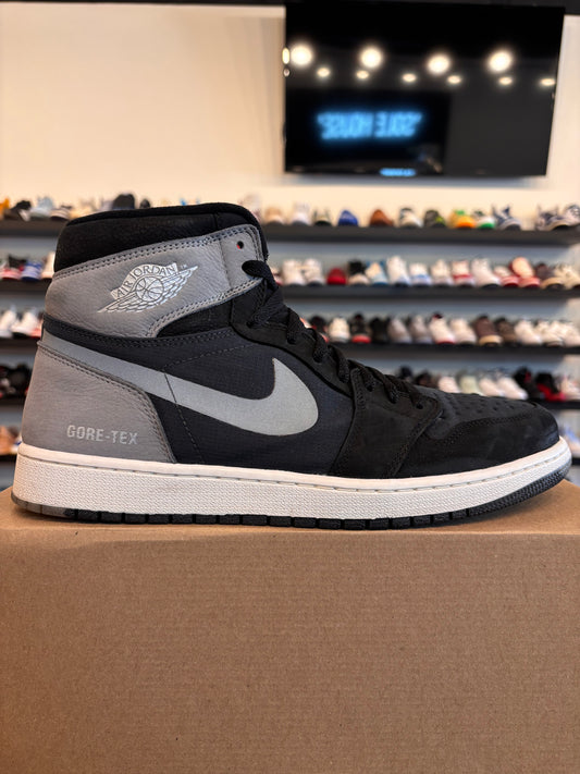 Jordan 1 Gore Tex Black Particle Size 12 Pre-Owned (No Box)