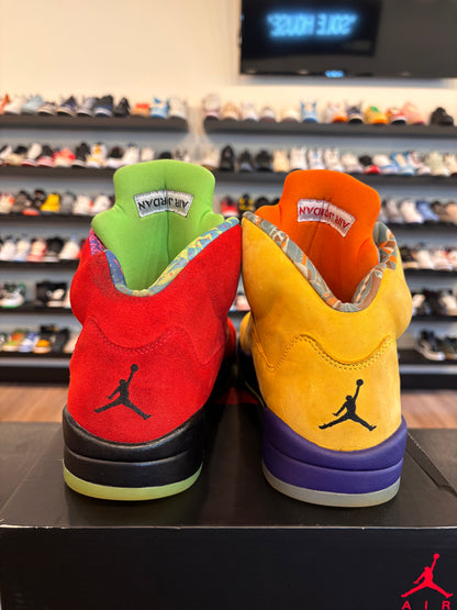 Jordan 5 What The Size 12 Pre-Owned