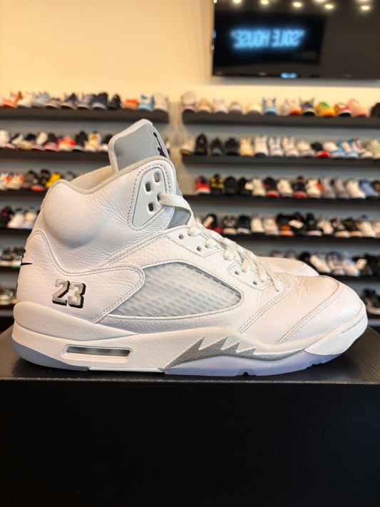 Jordan 5 White Metallic 2026 Size 12 Pre-Owned