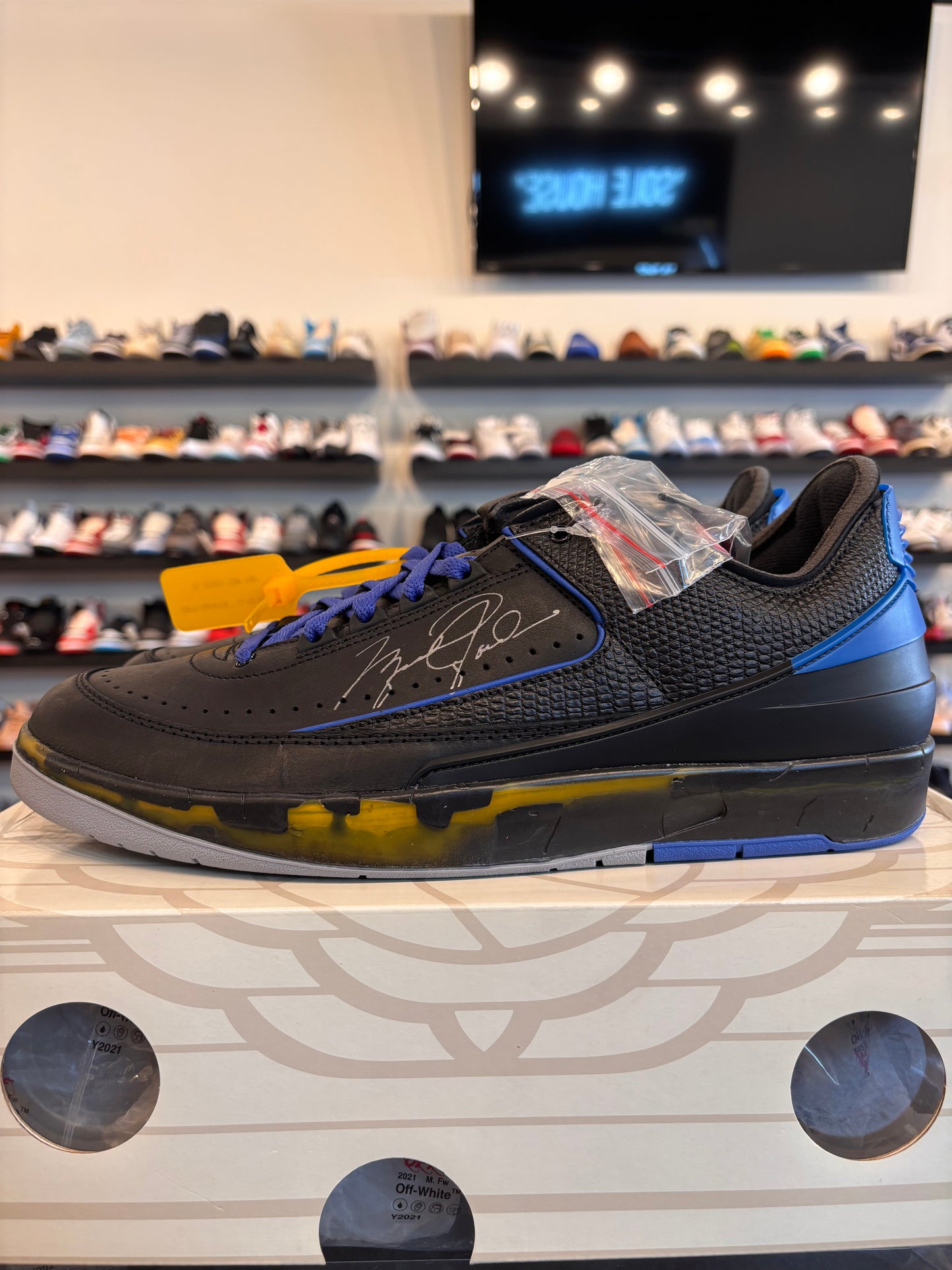 Jordan 2 Low Off-White Black Size 13 Brand New