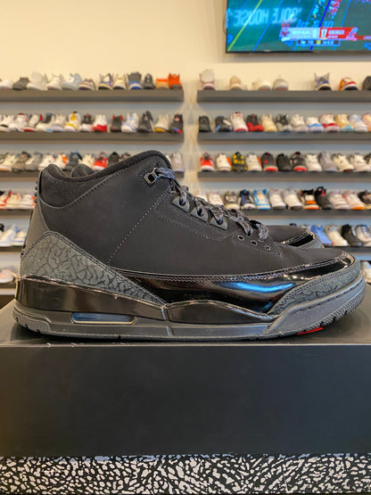 Jordan 3 Black Cat Size 11 Pre-Owned