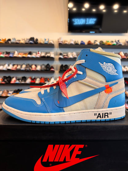 Jordan 1 Off-White UNC Size 11.5 Pre-Owned
