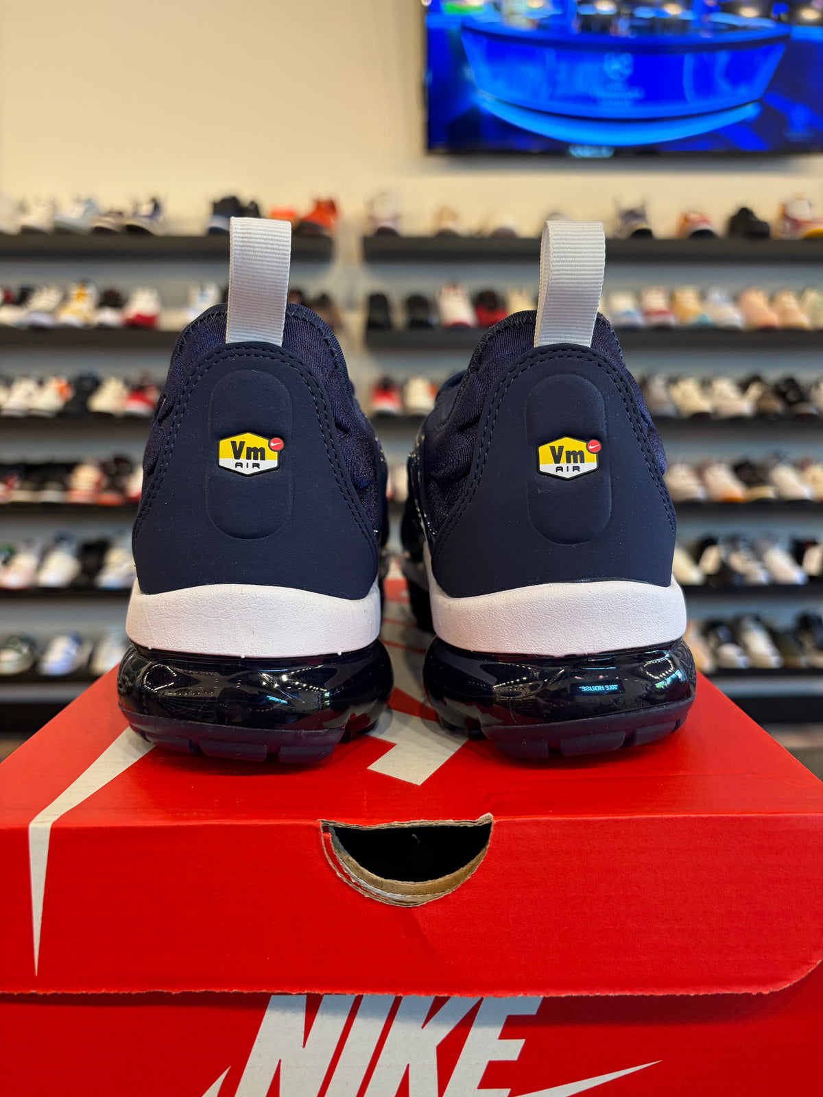 Nike Vapormax Navy Size 9 Pre-Owned