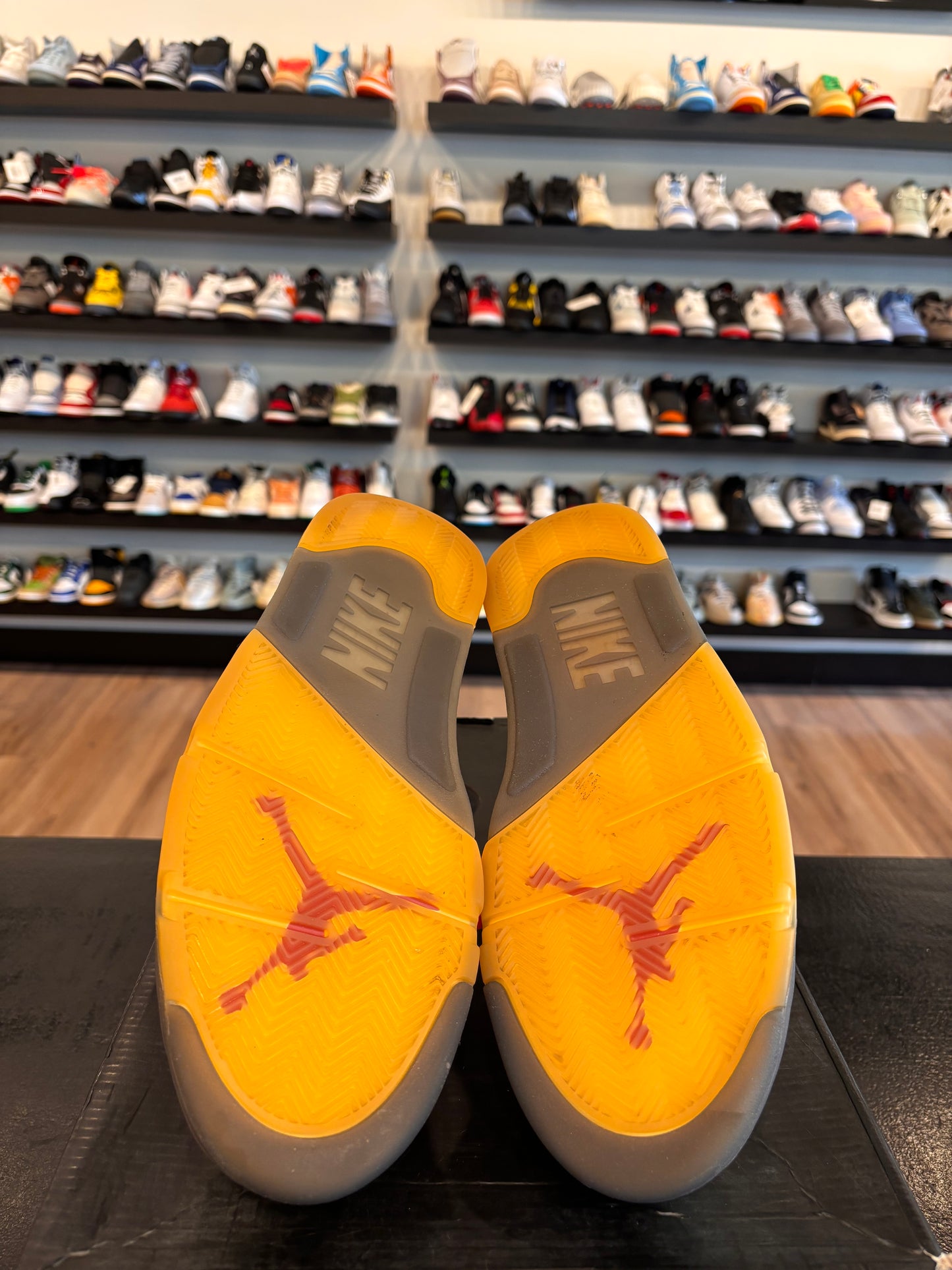 Jordan 5 Off-White Sail Size 10.5 Pre-Owned