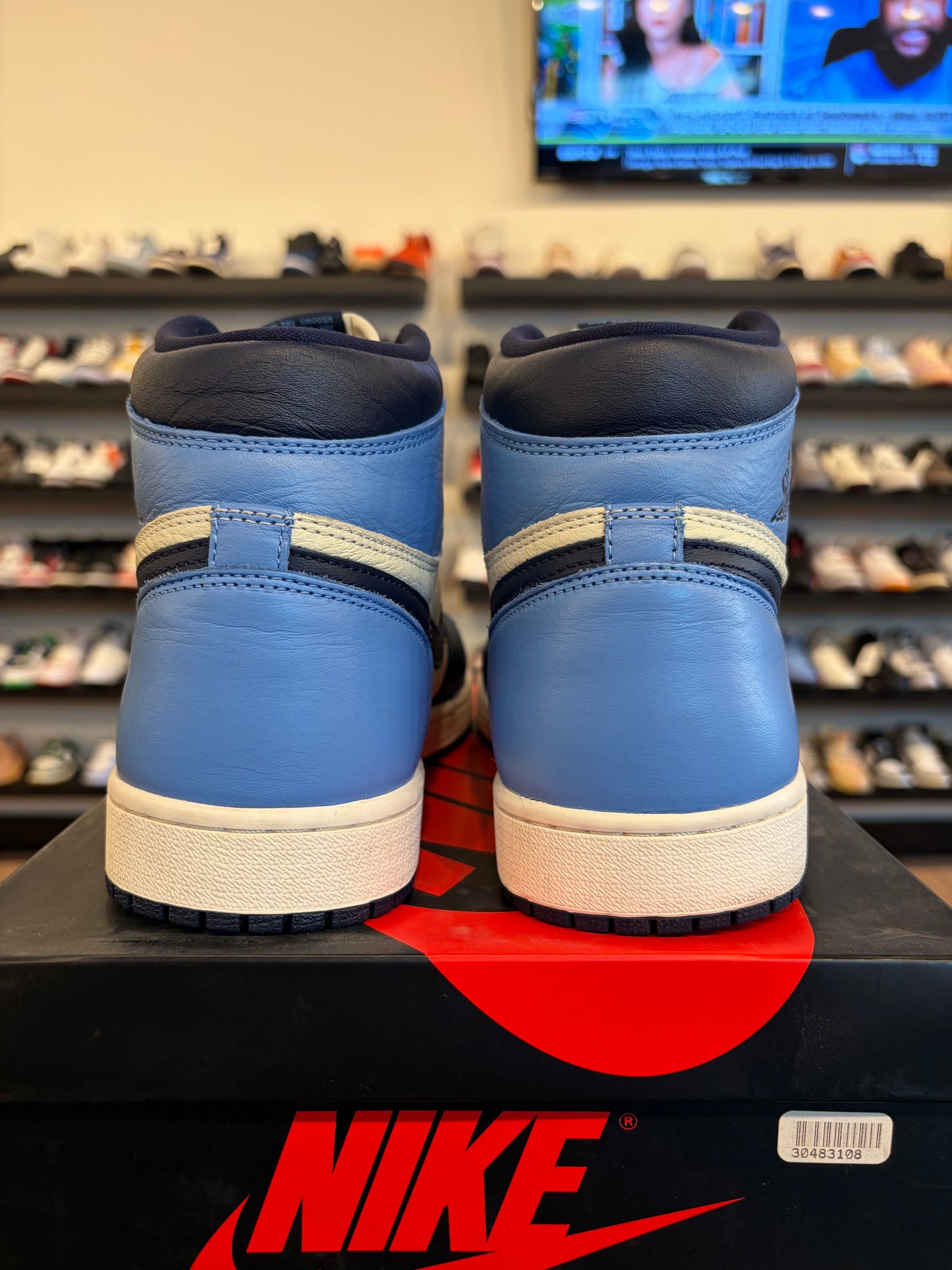 Jordan 1 Obsidian Size 10 Pre-Owned