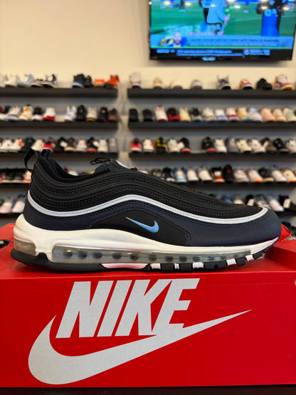 Nike Air Max 97 Black Blue Size 11.5 Pre-Owned