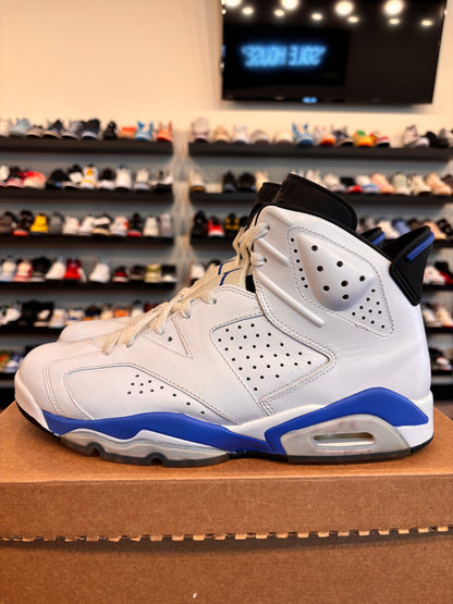 Jordan 6 Sport Blue Size 10 Pre-Owned (No Box)