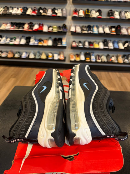 Nike Air Max 97 Black Blue Size 11.5 Pre-Owned
