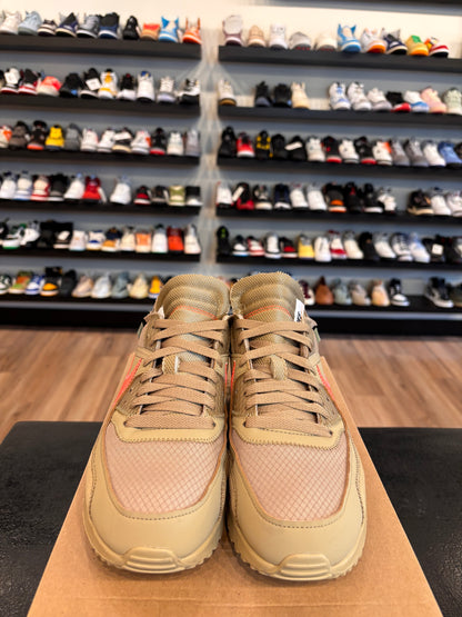 NIke Air Max 90 Off-White Desert Ore Size 8 Pre-Owned