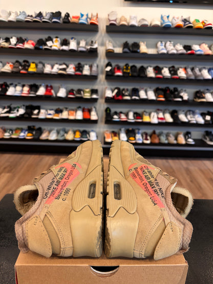 NIke Air Max 90 Off-White Desert Ore Size 8 Pre-Owned