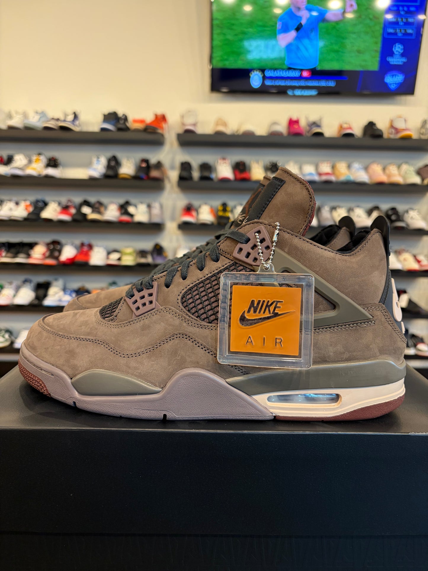 Jordan 4 A Ma Maniere Dark Mocha Size 12 Brand New