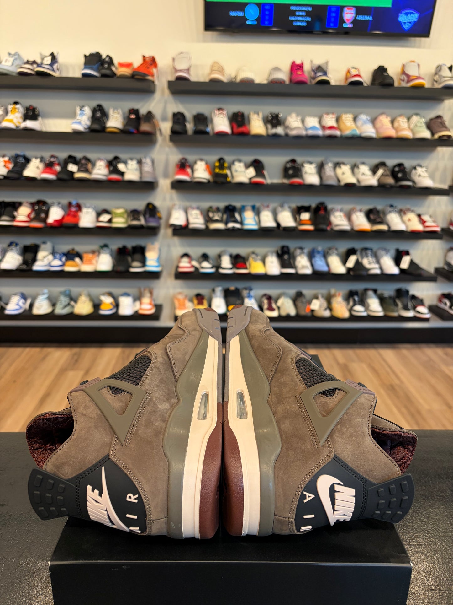 Jordan 4 A Ma Maniere Dark Mocha Size 12 Brand New