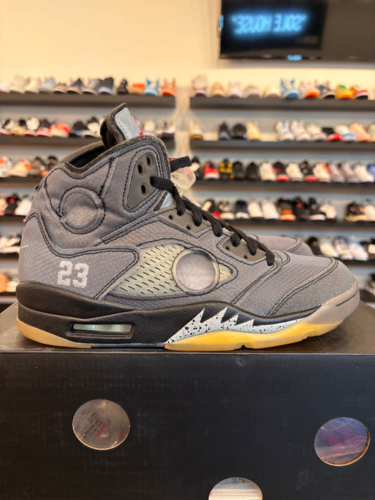 Jordan 5 Off-White Muslin Size 8 Pre-Owned