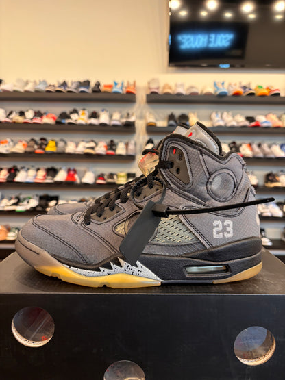 Jordan 5 Off-White Muslin Size 8 Pre-Owned