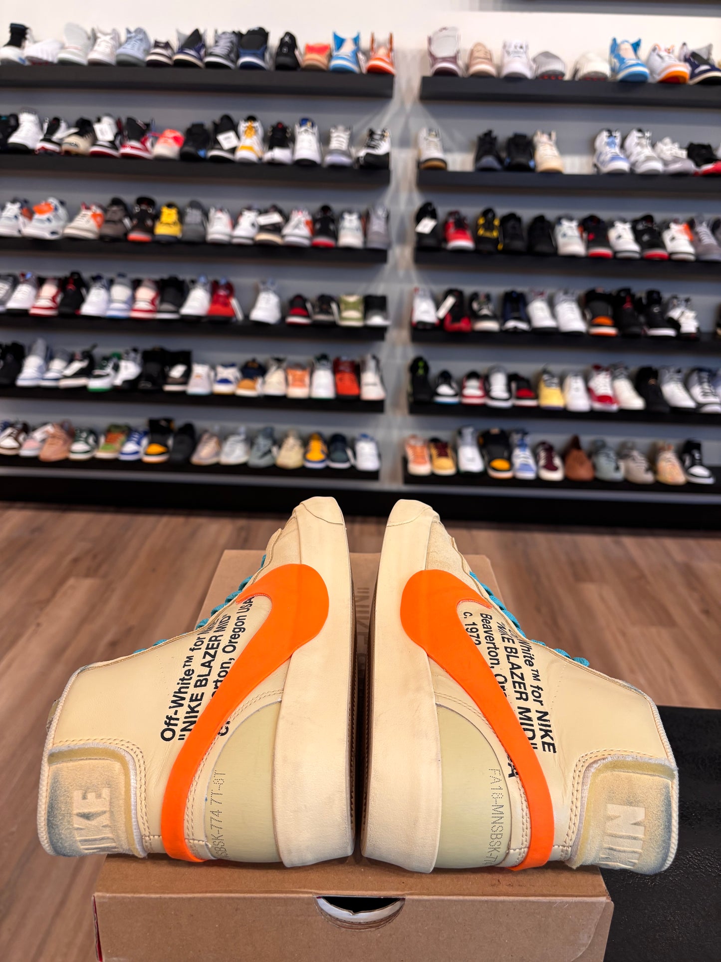 Nike Blazer Mid Off-White All Hallow's Eve Size 8 Pre-Owned