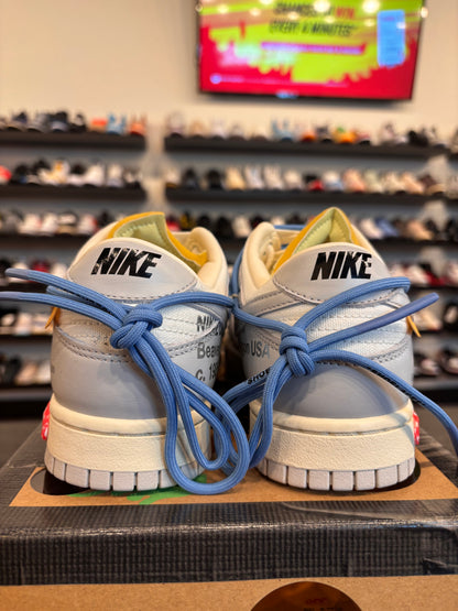 Nike Dunk Low Off-White Lot 5 Size 8 Pre-Owned