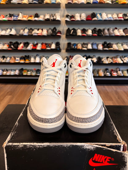 Jordan 3 White Cement Reimagined Size 12 Pre-Owned
