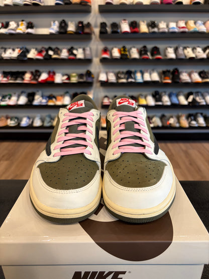 Jordan 1 Low Travis Scott Medium Olive Size 11 Pre-Owned