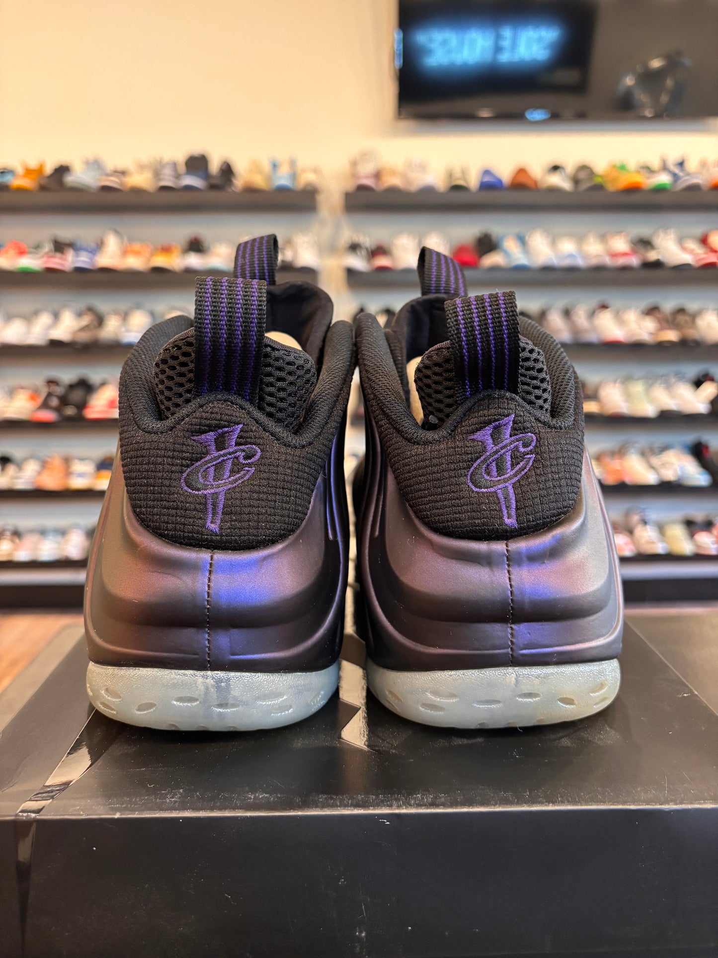 Nike Foamposite Eggplant 2024 Size 13 Pre-Owned
