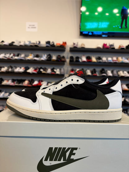 Jordan 1 Low Travis Scott Olive Size 8.5 (10W) Brand New