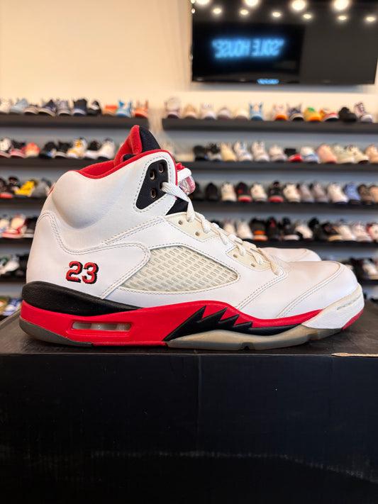 Jordan 5 Fire Red 2013 Size 10.5 Pre-Owned (No Box)