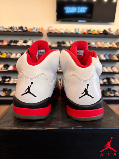 Jordan 5 Fire Red 2013 Size 10.5 Pre-Owned (No Box)