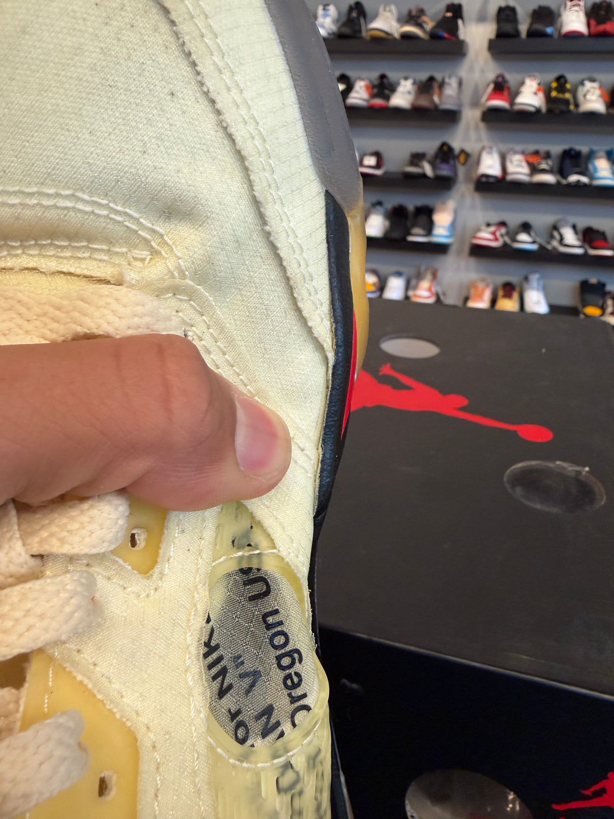Jordan 5 Off-White Sail Size 8 Pre-Owned