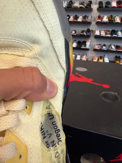 Jordan 5 Off-White Sail Size 8 Pre-Owned