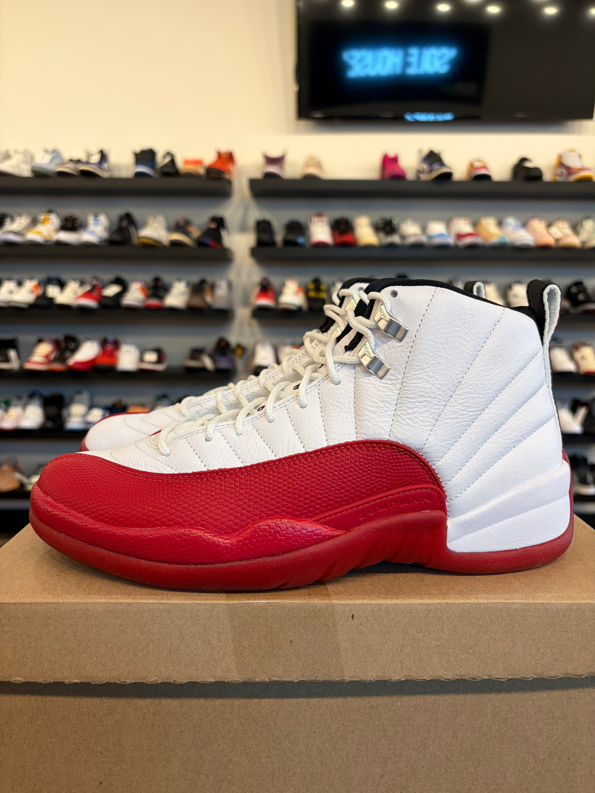Jordan 12 Cherry 2023 Size 10 Pre-Owned (No Box)