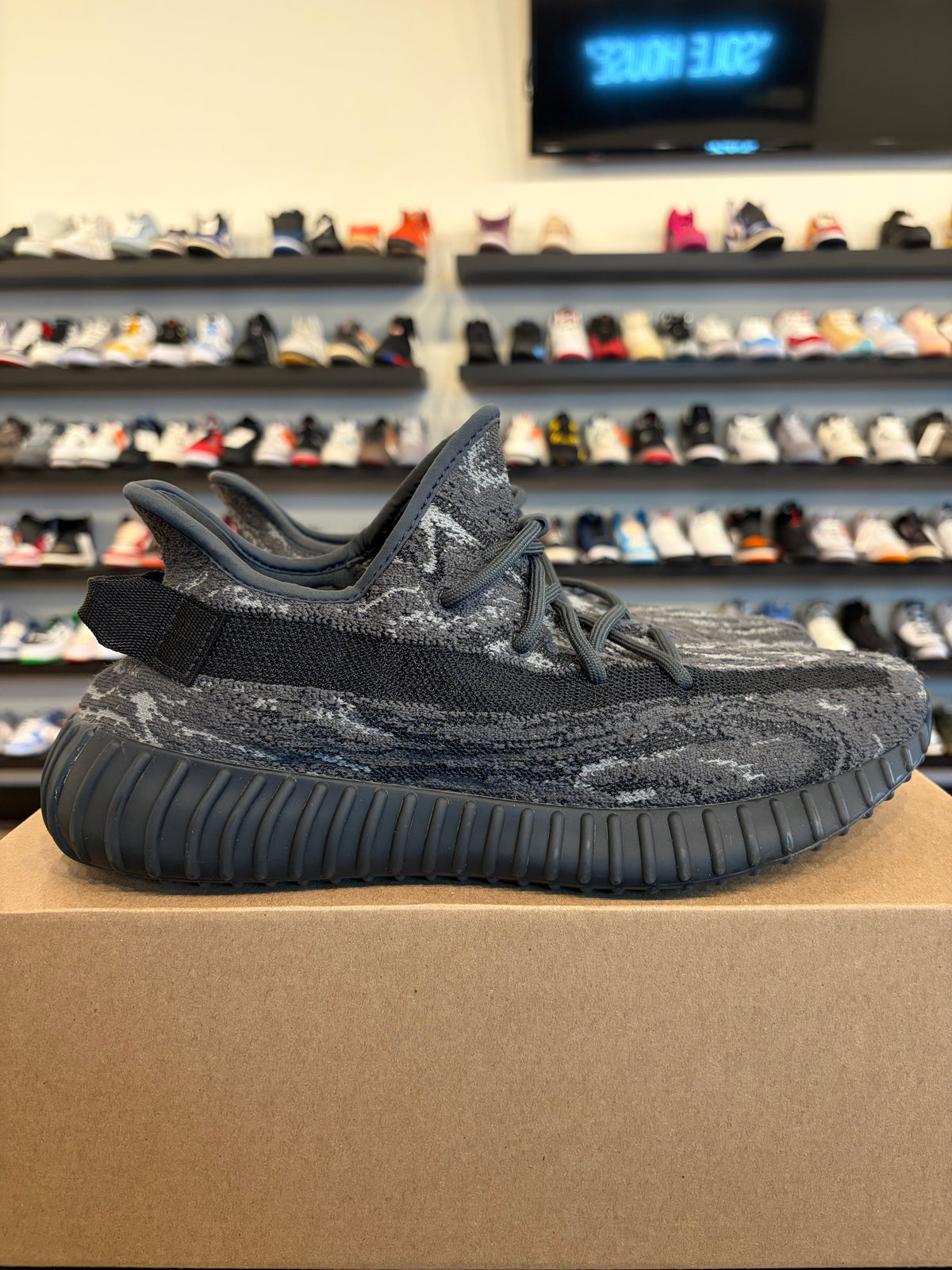 Yeezy 350 V2 MX Salt Size 10.5 Pre-Owned (No Box)