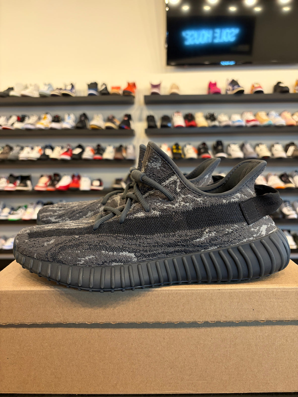 Yeezy 350 V2 MX Salt Size 10.5 Pre-Owned (No Box)