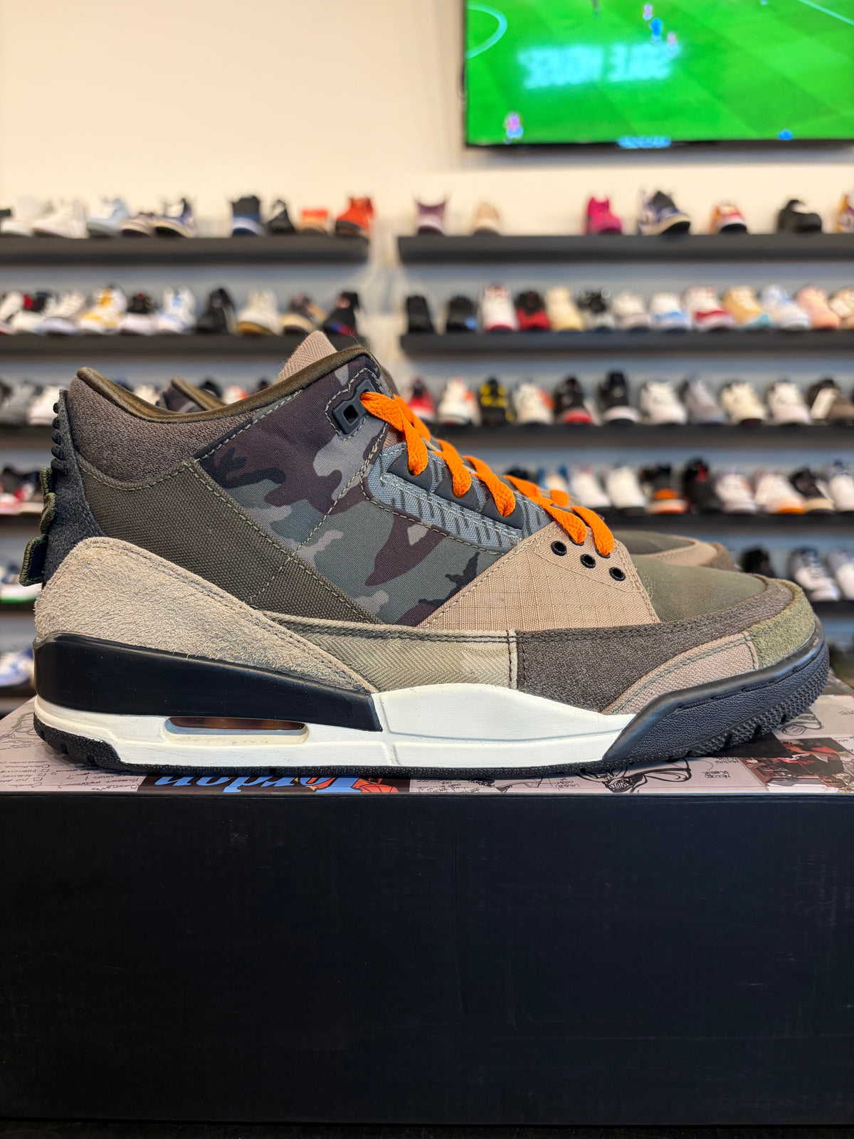 Jordan 3 Patchwork Size 10 Pre-Owned