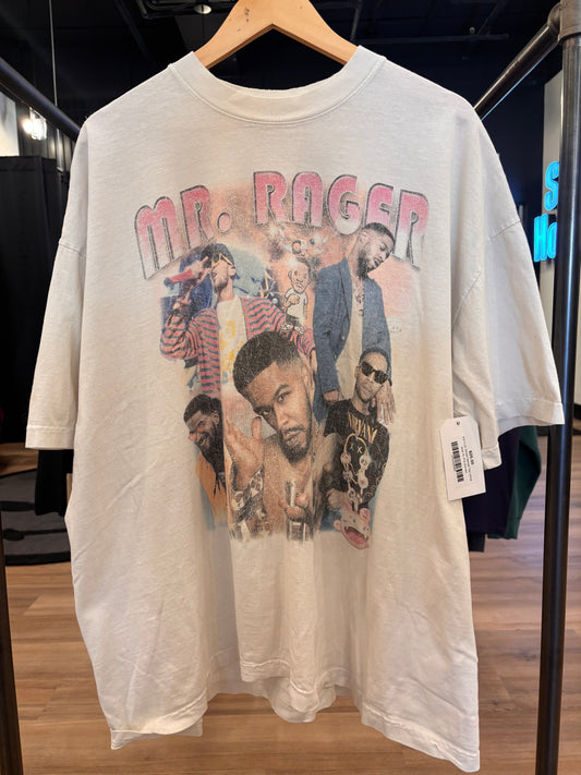 Kid Cudi Street Market Tee White Size XL Pre-Owned